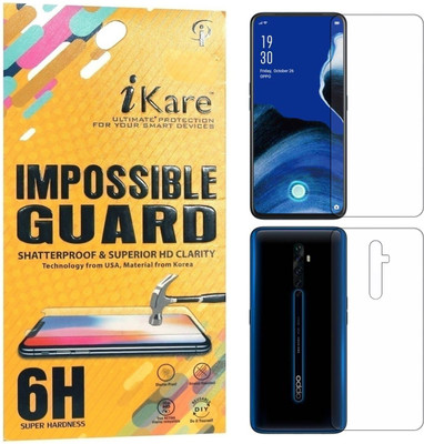 iKare Front and Back Screen Guard for OPPO Reno 2z(Pack of 2)