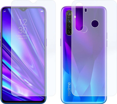 Khushal Front and Back Screen Guard for Realme Narzo 10, Realme Narzo 10A, Realme 5, Realme 5i, Realme 5s(Pack of 2)