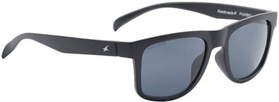 Fastrack Wayfarer Sunglasses(For Men & Women, Black)