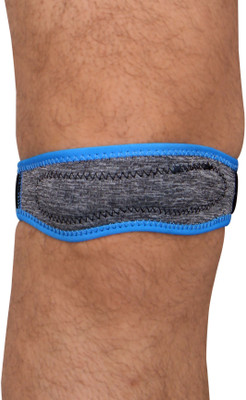 NIVIA Orthopedic PATELA SUPPORT Knee Support(Grey, Blue)