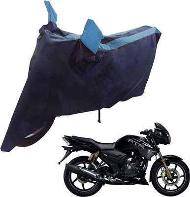 UrbanLifesylers Two Wheeler Cover for TVS(Apache RTR 180, Blue)