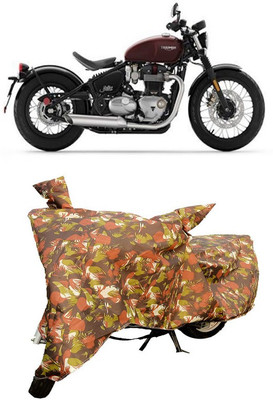 Akshita Enterprises Two Wheeler Cover for Triumph(Bobber 350, Multicolor)