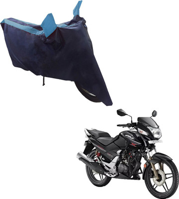 UrbanLifesylers Two Wheeler Cover for Hero(CBZ Extreme, Blue)