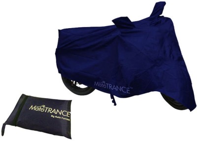 MOTOTRANCE Two Wheeler Cover for TVS(Apache RTR 180, Blue)