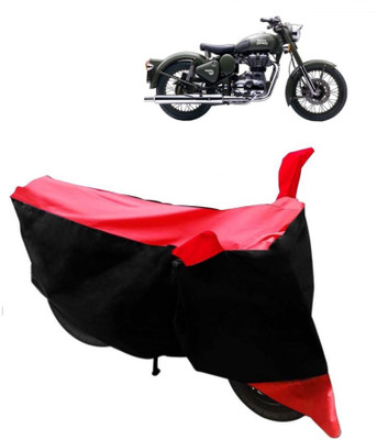 Gargi Traders Two Wheeler Cover for Royal Enfield(Beat, Red)