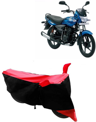 Gargi Traders Two Wheeler Cover for Bajaj(Discover 100 DTS-i, Red)