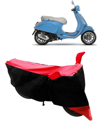Gargi Traders Two Wheeler Cover for Universal For Bike(Vespa, Red)