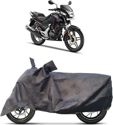 Mdstar Waterproof Two Wheeler Cover for Hero(CBZ, Black)