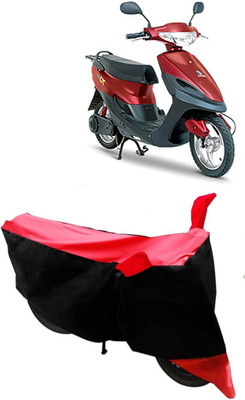 Gargi Traders Two Wheeler Cover for Avon(E Scoot, Red)