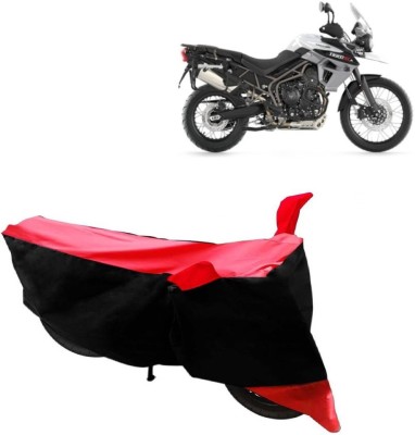 Gargi Traders Two Wheeler Cover for Triumph(Tiger 800 XCA, Red)