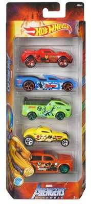 Hot Wheels ThemedAvengers5-Pack(Multicolor)