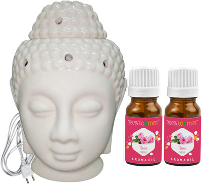 PeepalComm Rose Diffuser Set PC-EBUDDHA130-2RS(3 x 6.67 ml)