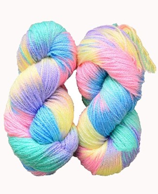 GANGA Glowing Star knitting yarn (Icey Pink) (200gms)