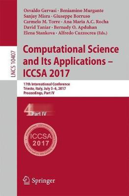 Computational Science and Its Applications - ICCSA 2017(English, Paperback, unknown)