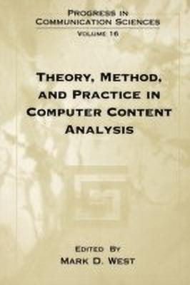 Theory, Method, and Practice in Computer Content Analysis(English, Paperback, unknown)