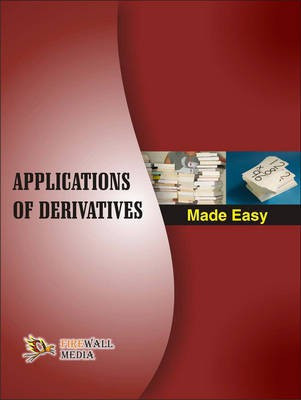 Applications of Derivatives Made Easy(English, Paperback, Bhardwaj Deepak)