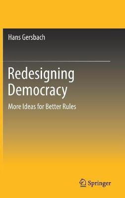 Redesigning Democracy(English, Hardcover, Gersbach Hans)