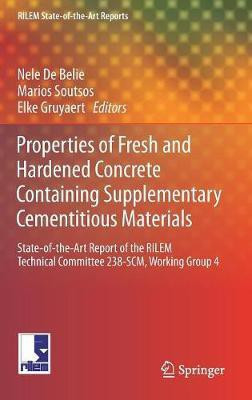 Properties of Fresh and Hardened Concrete Containing Supplementary Cementitious Materials(English, Hardcover, unknown)