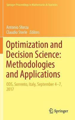 Optimization and Decision Science: Methodologies and Applications(English, Hardcover, unknown)