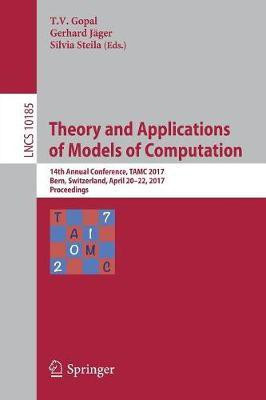 Theory and Applications of Models of Computation(English, Paperback, unknown)