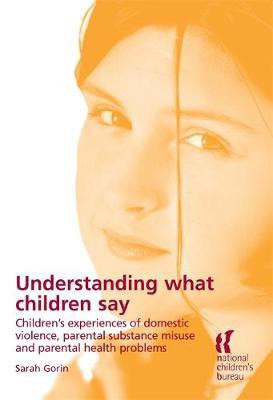Understanding What Children Say(English, Electronic book text, Gorin Sarah)