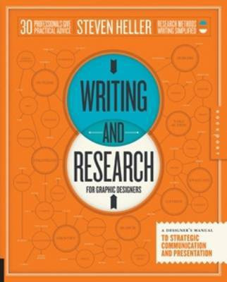 Writing and Research for Graphic Designers(English, Paperback, Heller Steven)
