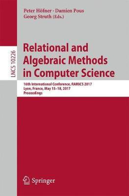 Relational and Algebraic Methods in Computer Science(English, Paperback, unknown)