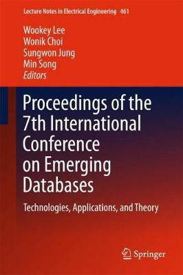 Proceedings of the 7th International Conference on Emerging Databases(English, Hardcover, unknown)