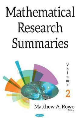 Mathematical Research Summaries (with Biographical Sketches)(English, Hardcover, unknown)