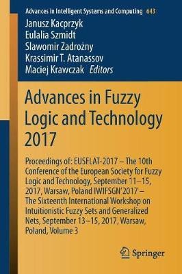 Advances in Fuzzy Logic and Technology 2017(English, Paperback, unknown)