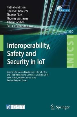 Interoperability, Safety and Security in IoT(English, Paperback, unknown)