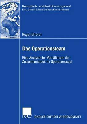Das Operationsteam(German, Electronic book text, unknown)