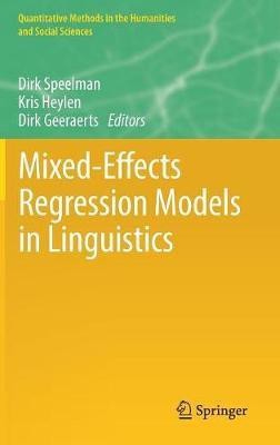 Mixed-Effects Regression Models in Linguistics(English, Hardcover, unknown)