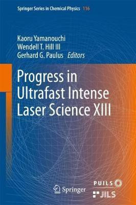 Progress in Ultrafast Intense Laser Science XIII(English, Hardcover, unknown)