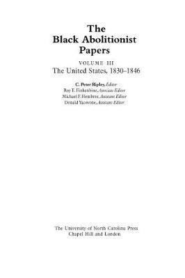 The Black Abolitionist Papers, Volume III(English, Paperback, unknown)