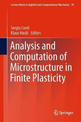 Analysis and Computation of Microstructure in Finite Plasticity(English, Electronic book text, unknown)
