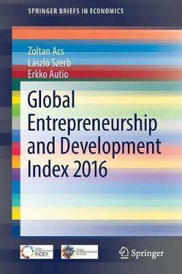 Global Entrepreneurship and Development Index 2016(English, Paperback, Acs Zoltan)