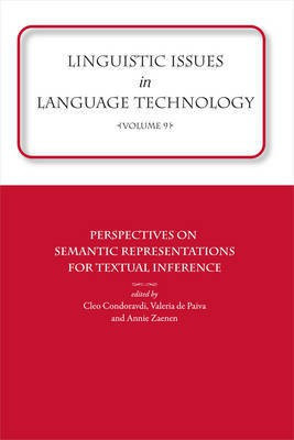Linguistic Issues in Language Technology Vol 9(English, Paperback, unknown)