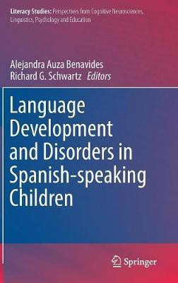 Language Development and Disorders in Spanish-speaking Children(English, Hardcover, unknown)
