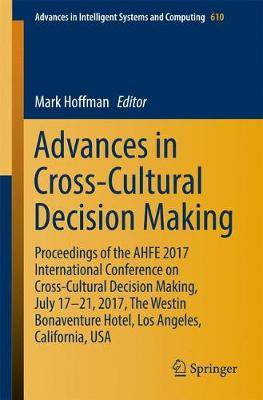 Advances in Cross-Cultural Decision Making(English, Paperback, unknown)