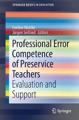 Professional Error Competence of Preservice Teachers(English, Paperback, unknown)