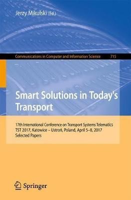 Smart Solutions in Today's Transport(English, Paperback, unknown)