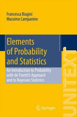 Elements of Probability and Statistics(English, Paperback, Biagini Francesca)