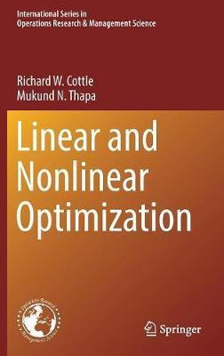 Linear and Nonlinear Optimization(English, Hardcover, Cottle Richard W.)