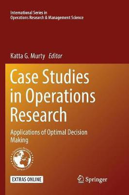 Case Studies in Operations Research(English, Paperback, unknown)