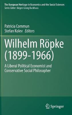 Wilhelm Roepke (1899-1966)(English, Hardcover, unknown)