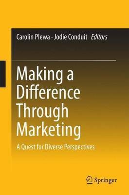 Making a Difference Through Marketing(English, Hardcover, unknown)