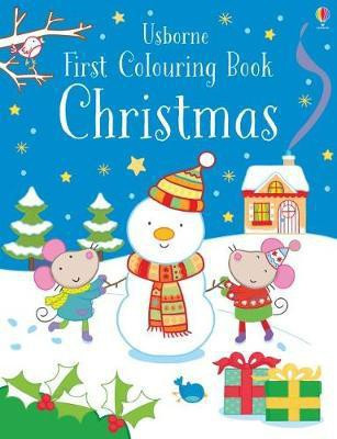 First Colouring Book Christmas(English, Paperback, Greenwell Jessica)