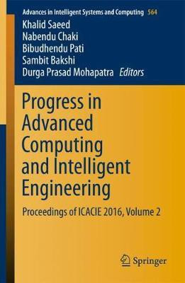 Progress in Advanced Computing and Intelligent Engineering(English, Paperback, unknown)