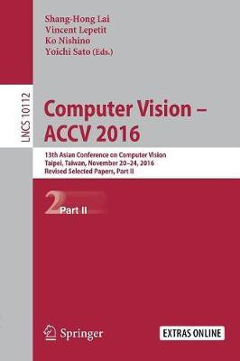 Computer Vision - ACCV 2016(English, Paperback, unknown)